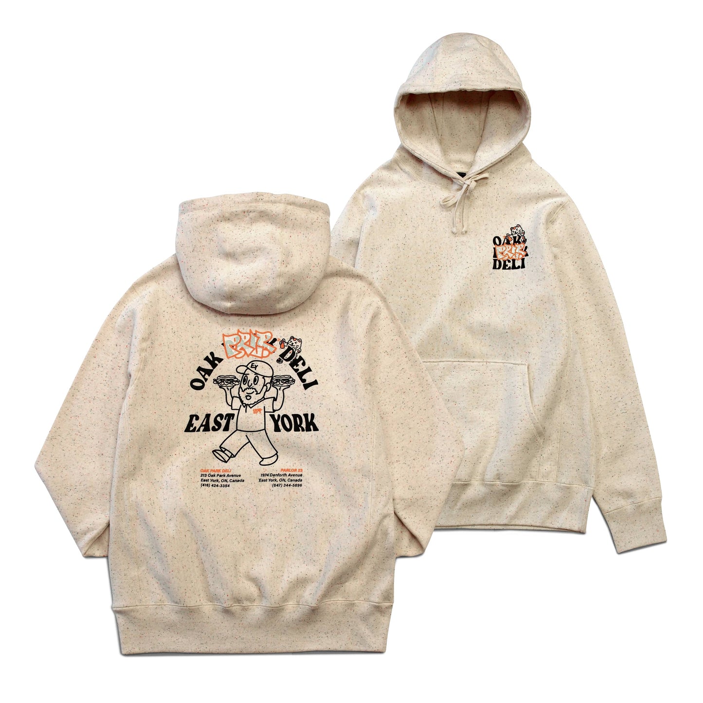 Parlor 23 "Oak Park Deli"  Heavyweight Made In Canada Hoodie