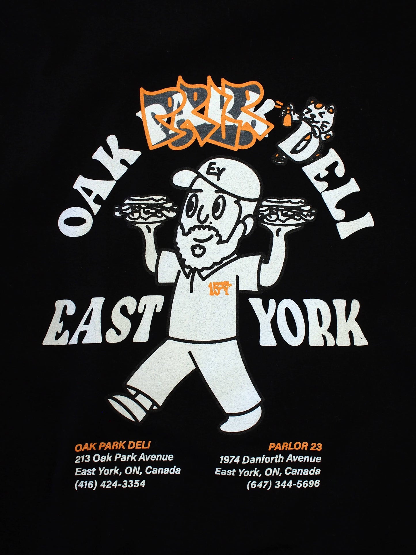Parlor 23 "Oak Park Deli"  Midweight Made In Canada T-Shirt