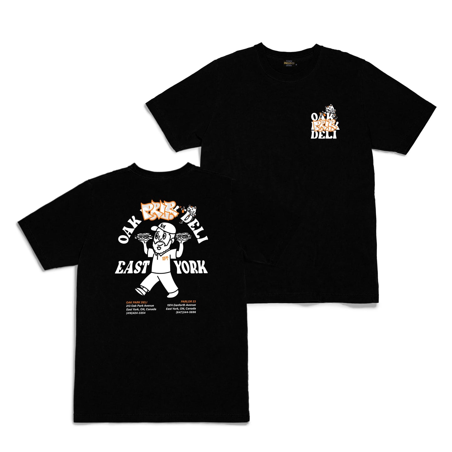 Parlor 23 "Oak Park Deli"  Midweight Made In Canada T-Shirt