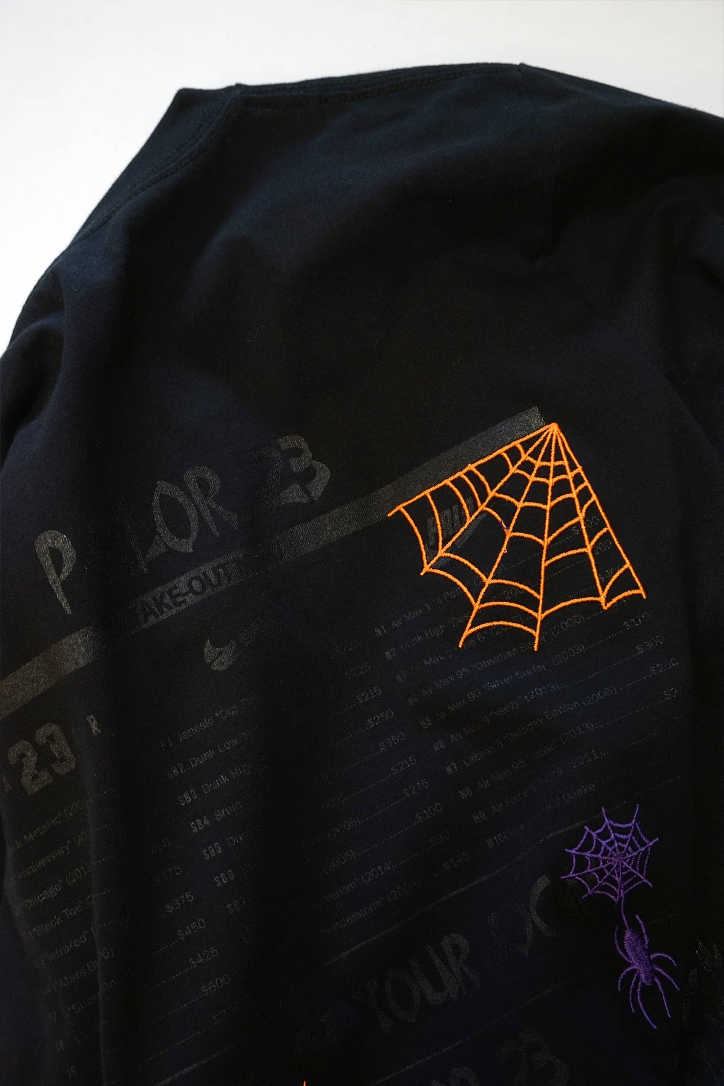 Parlor 23 "Spooky Menu" Made In Canada Heavyweight Longsleeve T-Shirt