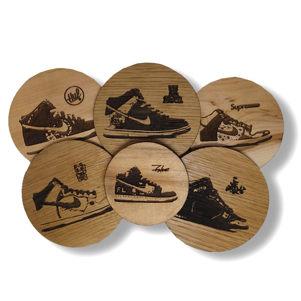 Parlor 23 "Dunk High" Coaster Set