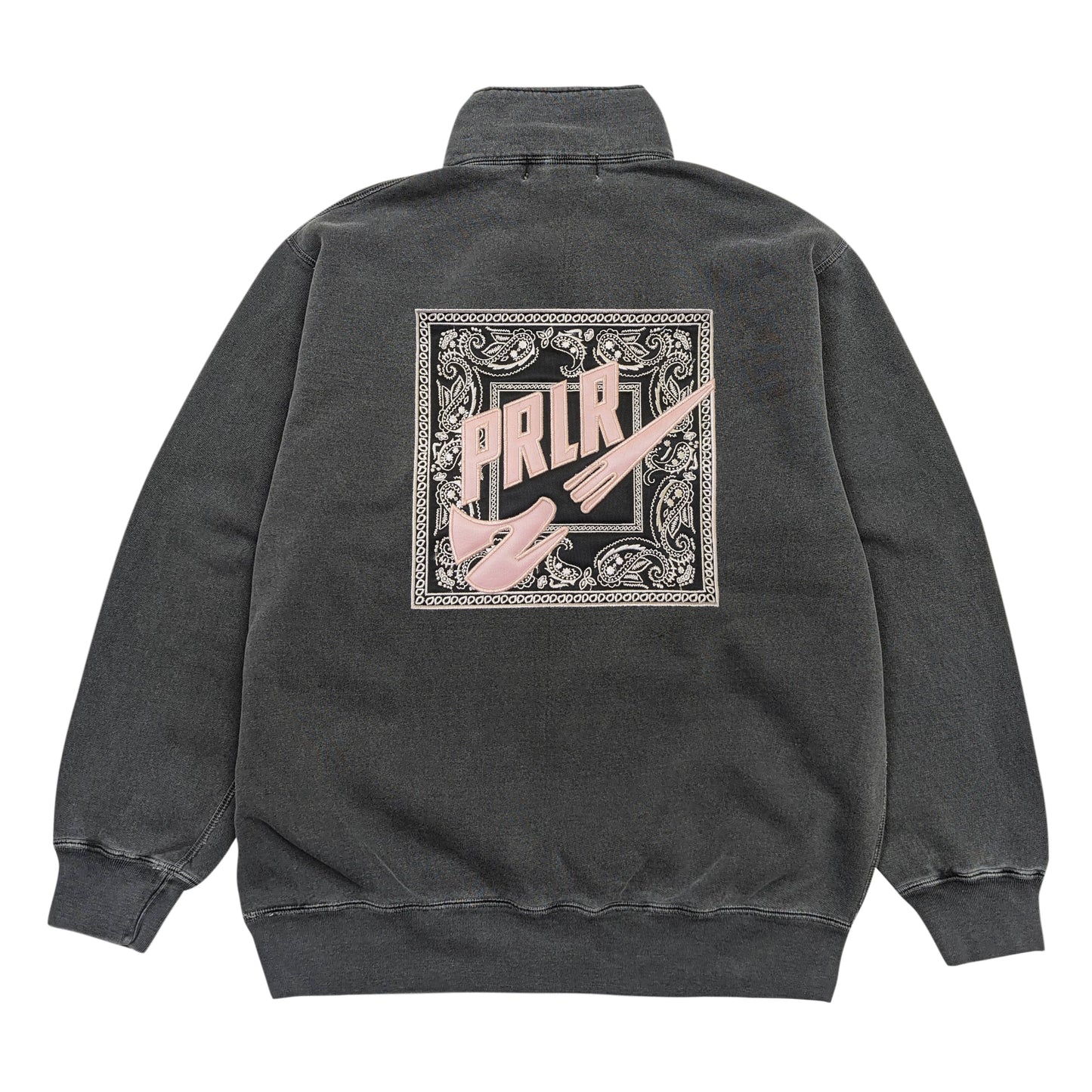 Parlor 23 "PRLR Swoosh Bandana" x Redwood Classics 1/4 Zip Sweater
