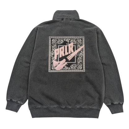 Parlor 23 "PRLR Swoosh Bandana" x Redwood Classics 1/4 Zip Sweater