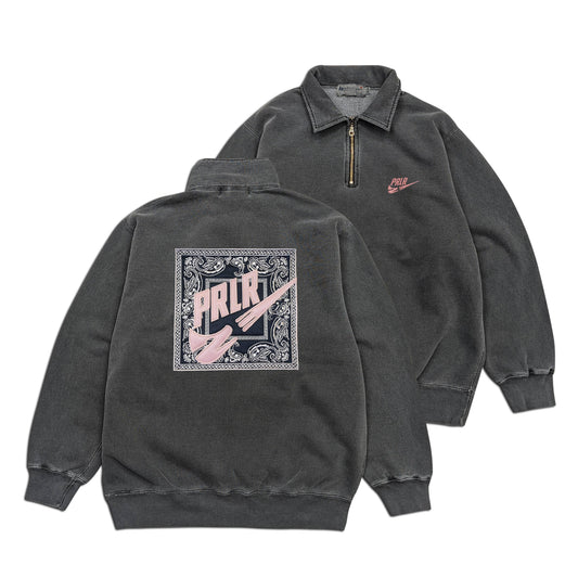 Parlor 23 "PRLR Swoosh Bandana" x Redwood Classics 1/4 Zip Sweater