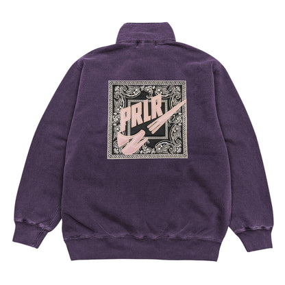 Parlor 23 "PRLR Swoosh Bandana" x Redwood Classics 1/4 Zip Sweater