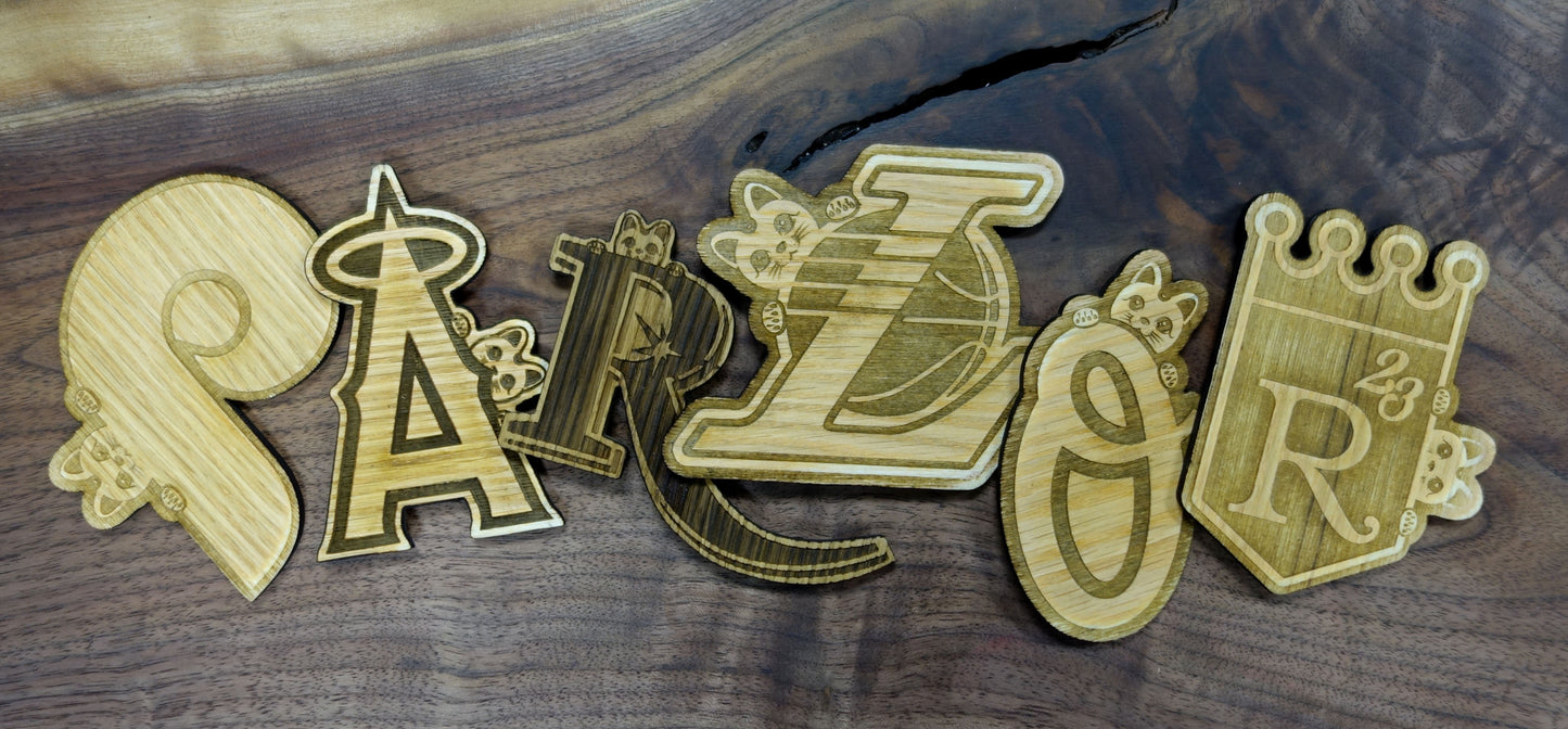 Parlor 23 "Baseketball" Coaster Set