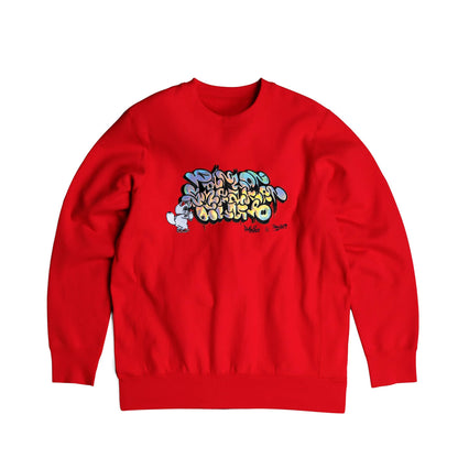 Parlor 23 X Made in Canada "Parlor Sneaker Club Irridescent" Crewneck