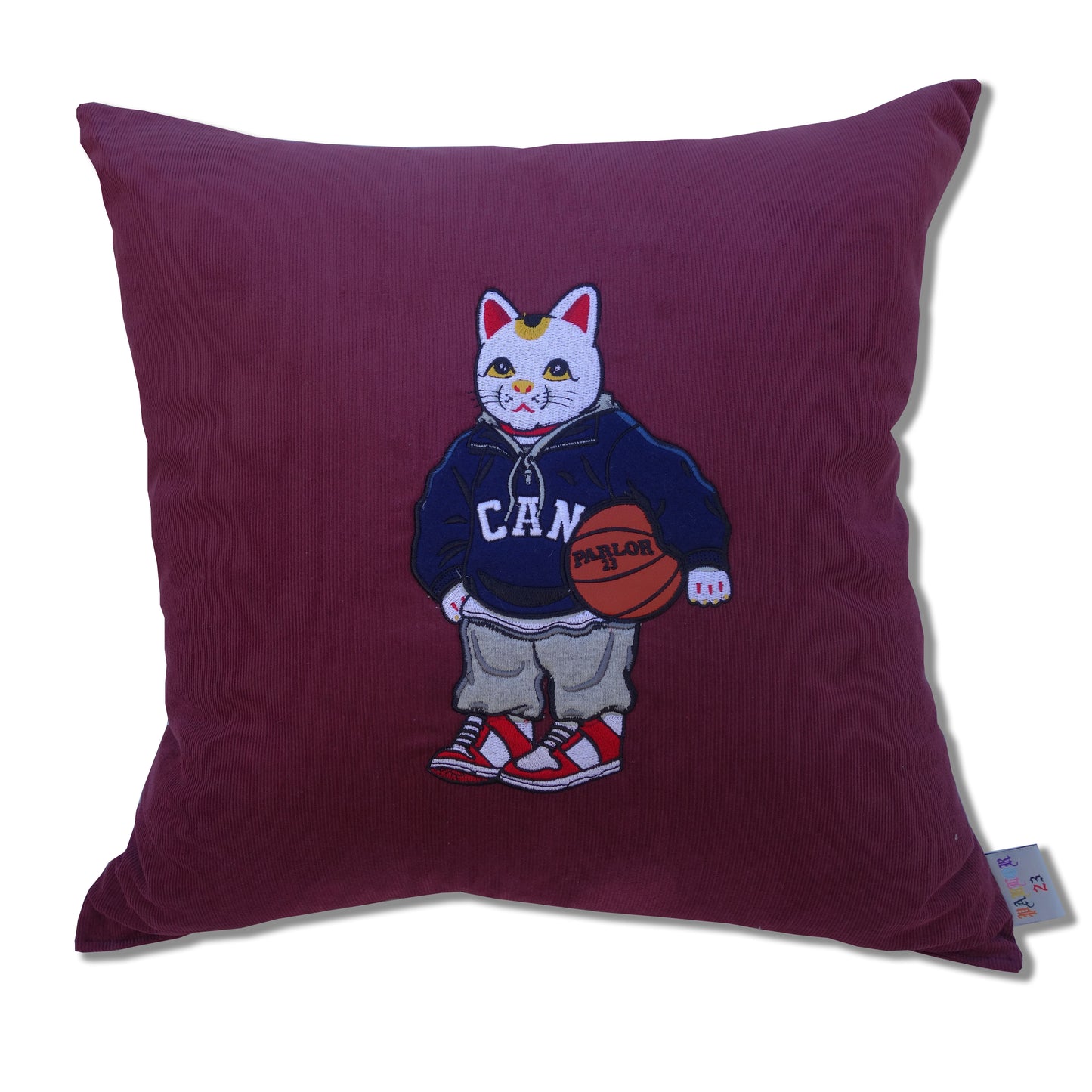 Parlor 23 "PRLR SPORT" Corduroy Pillow