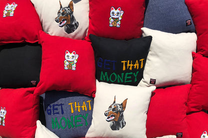 Parlor 23 "Get That Money" Pillow