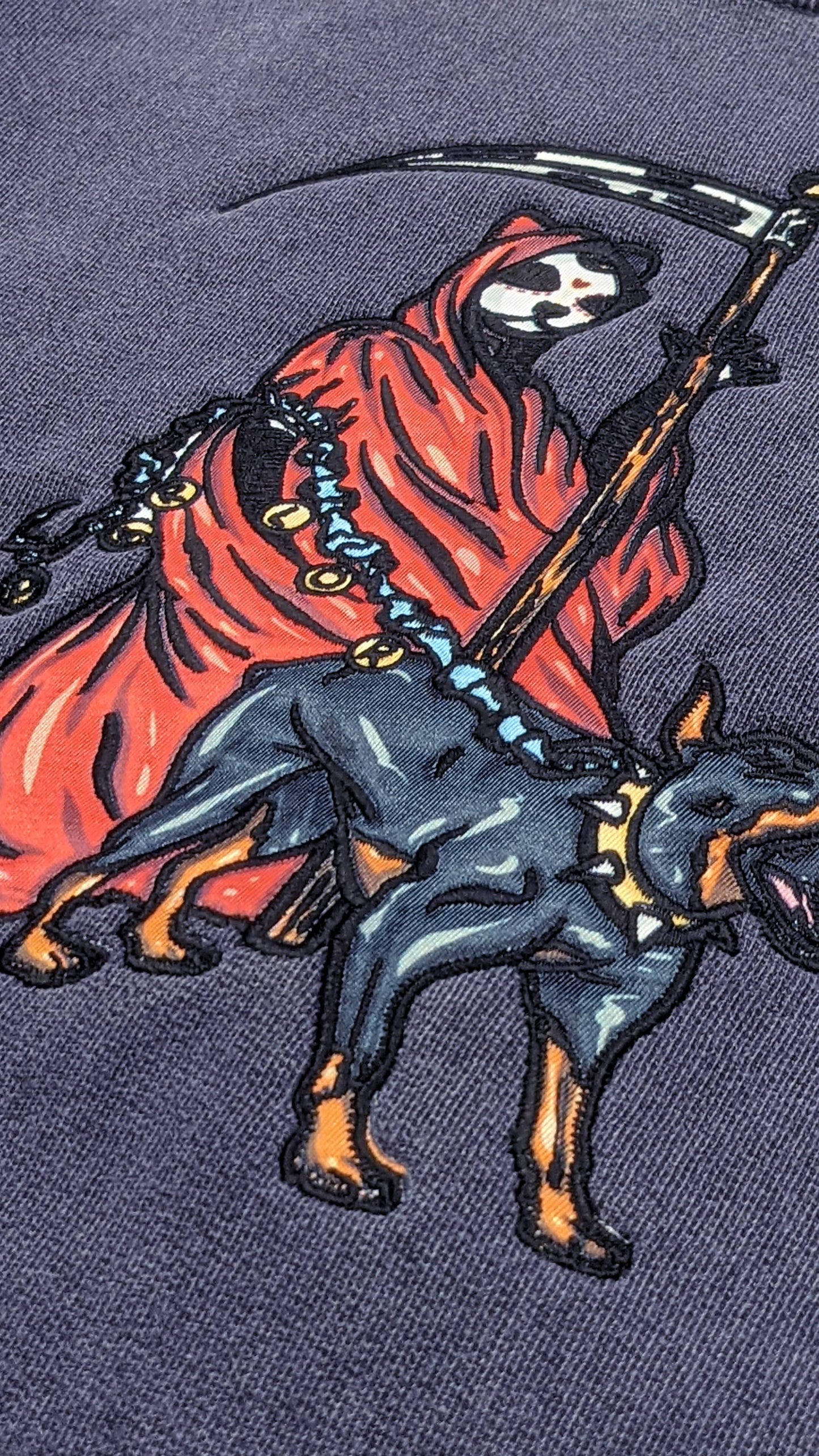 Parlor 23 "Krueger Reaper" x Redwood Classics 1/4 Zip Sweater
