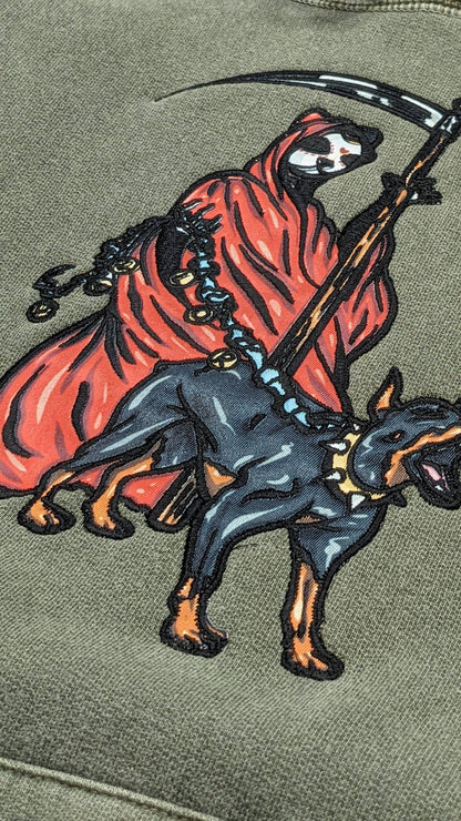 Parlor 23 "Krueger Reaper" x Redwood Classics 1/4 Zip Sweater
