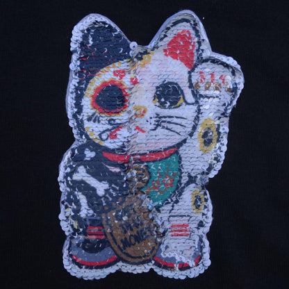 Parlor 23 X Champion Sequin 2 Way "Get that Money" Hoodie