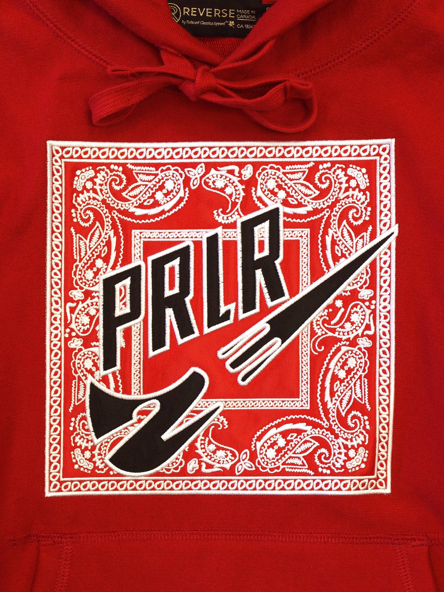 Parlor 23 "PRLR Swoosh Bandana" X Redwood Classics Hoodie