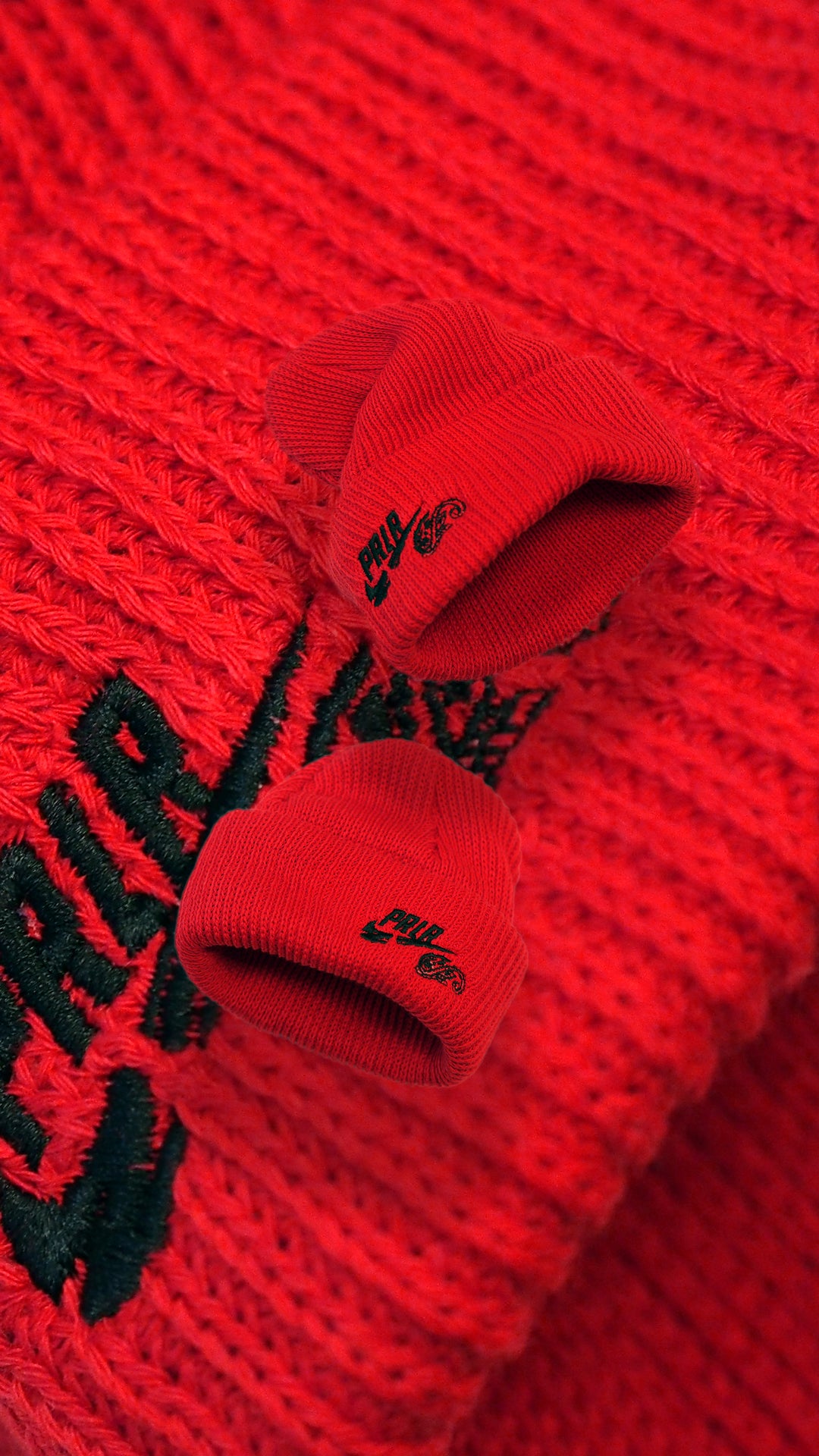 Parlor 23 "PRLR Swoosh Bandana" Toddler X Made in Canada Beanie