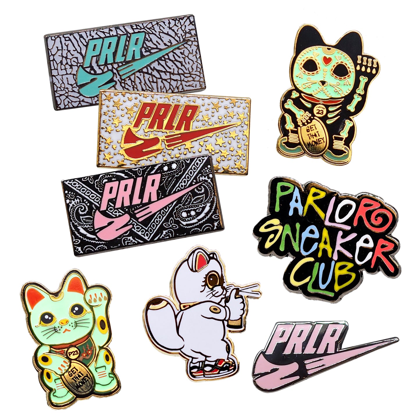 Parlor 23 "SP21 Pin Pack" (Shipping Included)