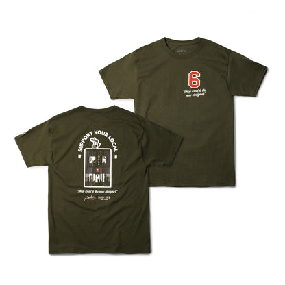 Parlor 23 X Champion "Support Your Local" T-Shirt