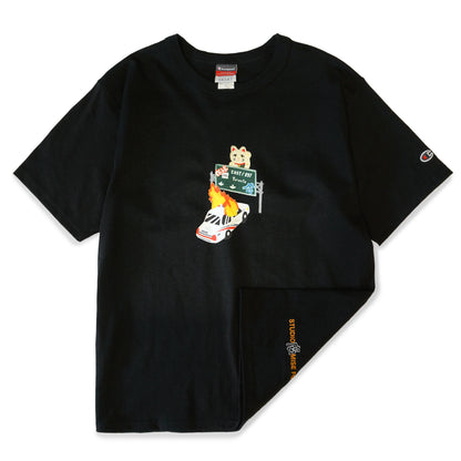 Parlor 23 x Studio 店 Mise "Collab" Champion Heritage T-Shirt