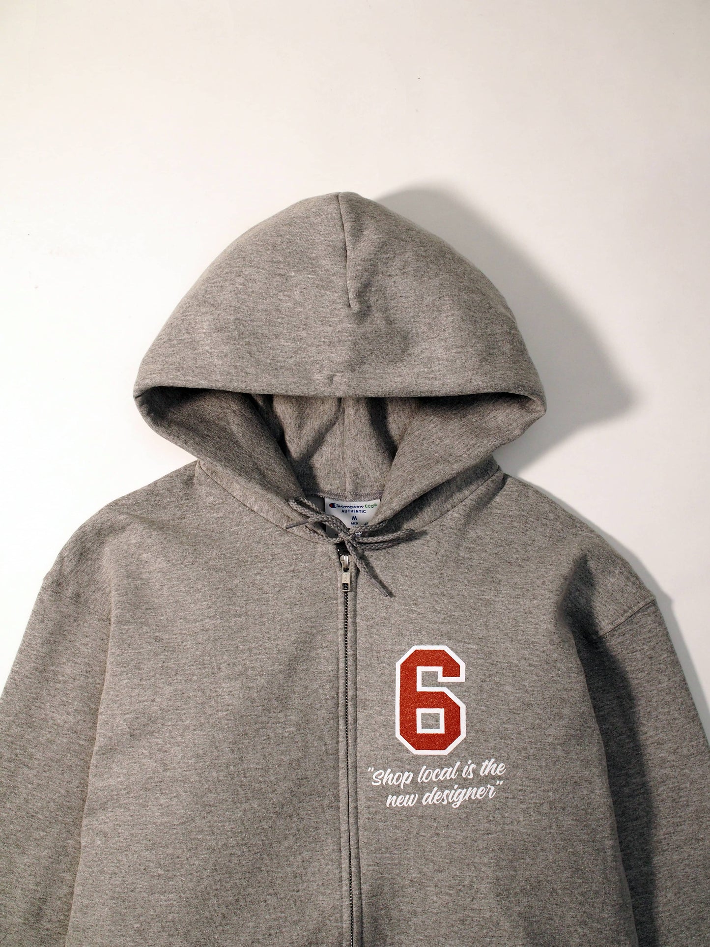 Parlor 23 X Champion "Support Your Local" Zip Hoodie