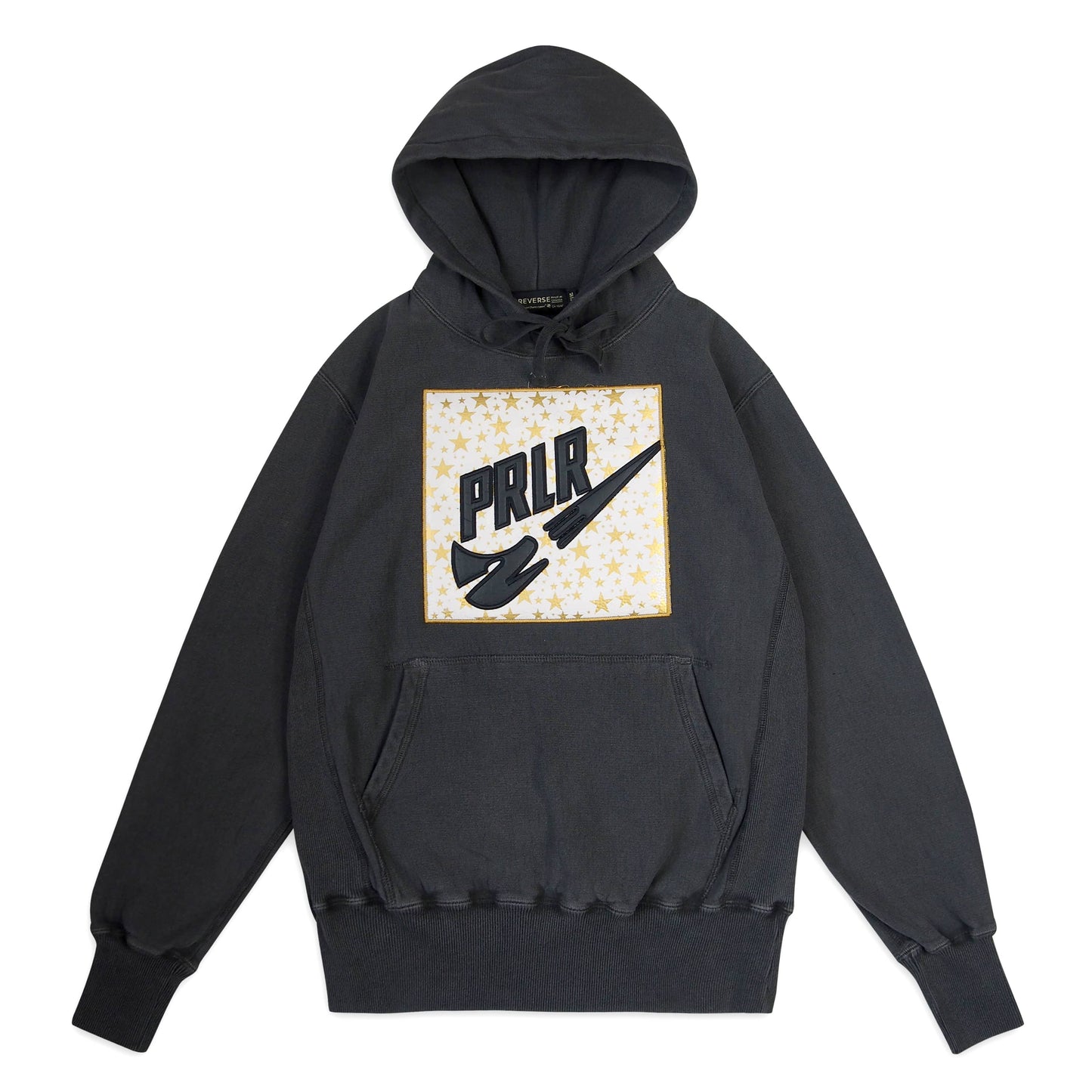 Parlor 23 "Swoosh Stars" x Redwood Classics Hoodie Black Wash