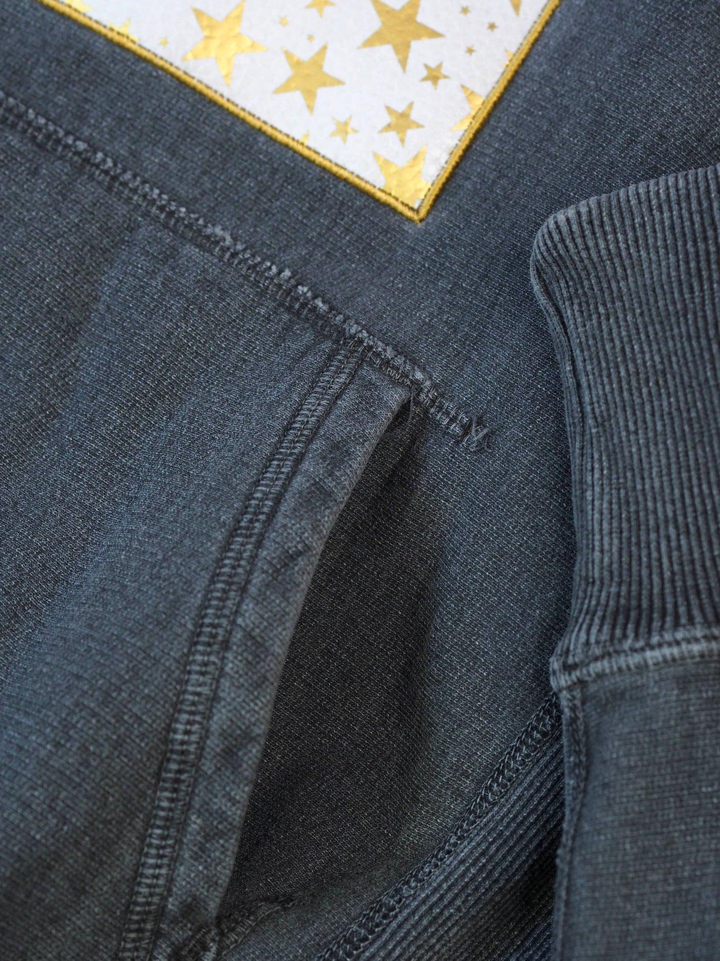 Parlor 23 "Swoosh Stars" x Redwood Classics Hoodie Black Wash