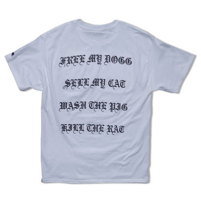Parlor 23 X Champion Chenille "Keep Quiet" S/S Tee