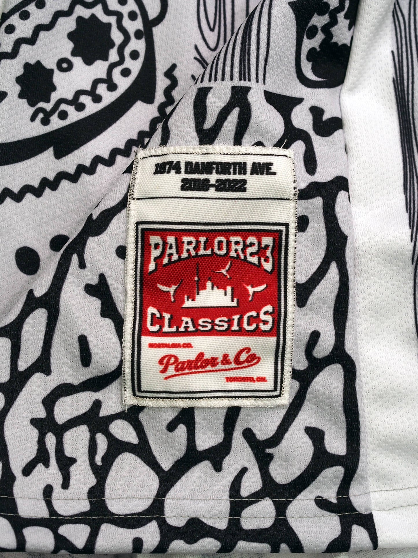 Parlor 23 "What Da" Youth Made In Canada Basketball Jersey