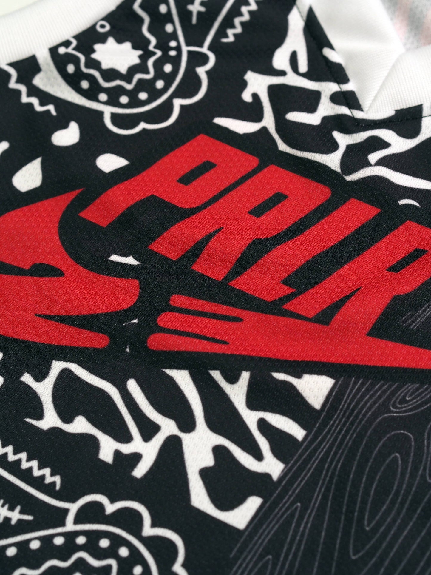 Parlor 23 "What Da" Youth Made In Canada Basketball Jersey