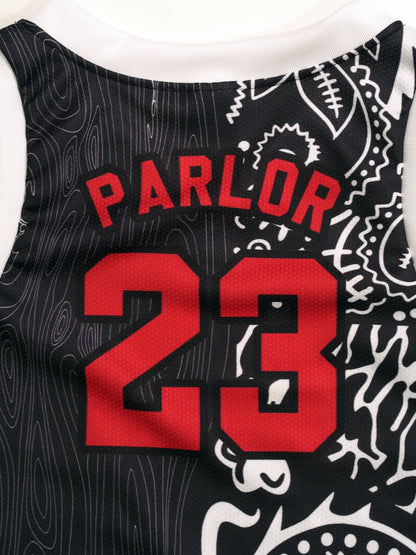 Parlor 23 "What Da" Youth Made In Canada Basketball Jersey