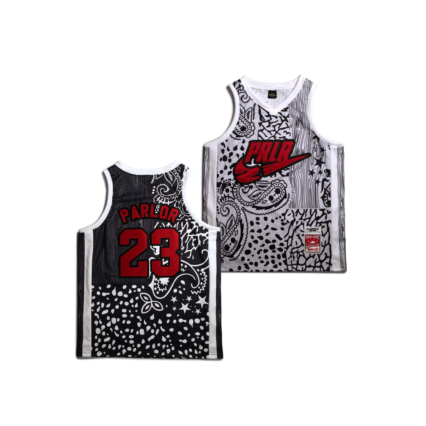 Parlor 23 "What Da" Youth Made In Canada Basketball Jersey