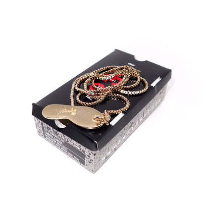 Parlor 23 "Sole" Pendant & Micro Book Link Chain