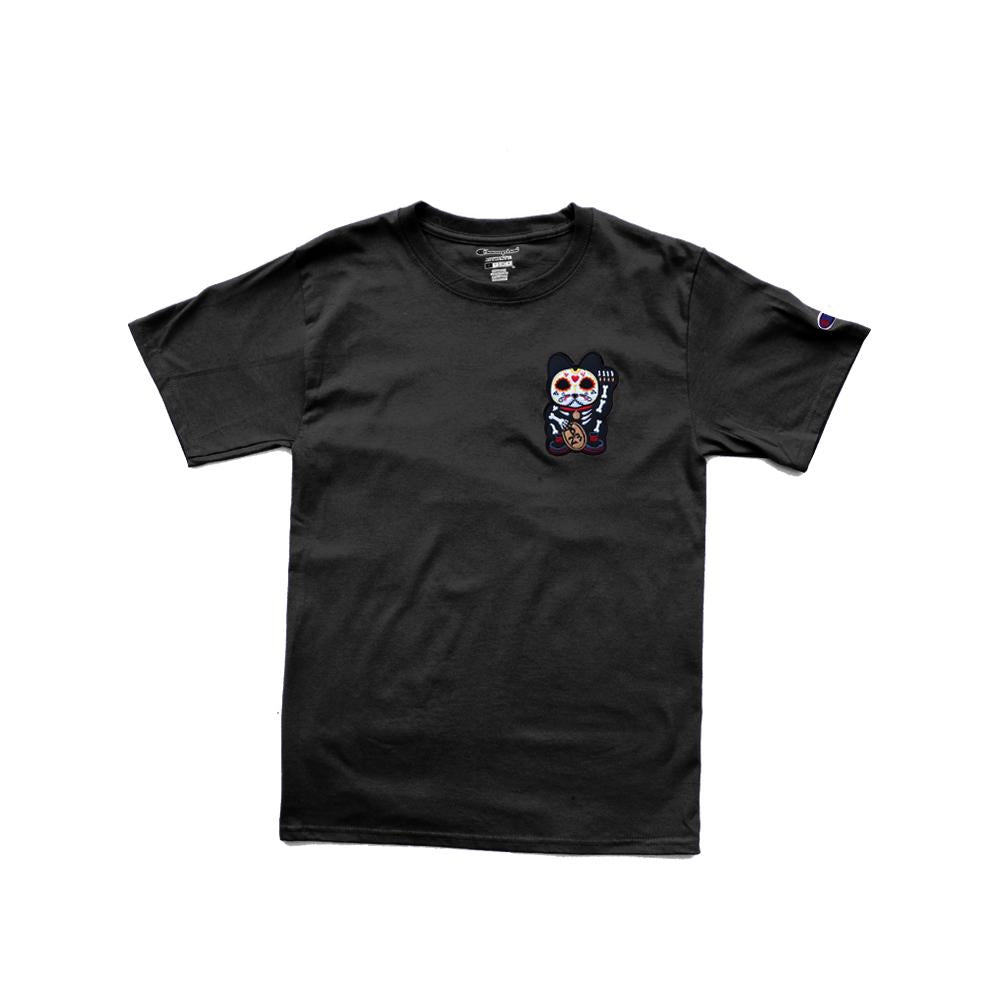 Parlor 23 X Champion Embroidered "Skeleton Get that Money" S/S