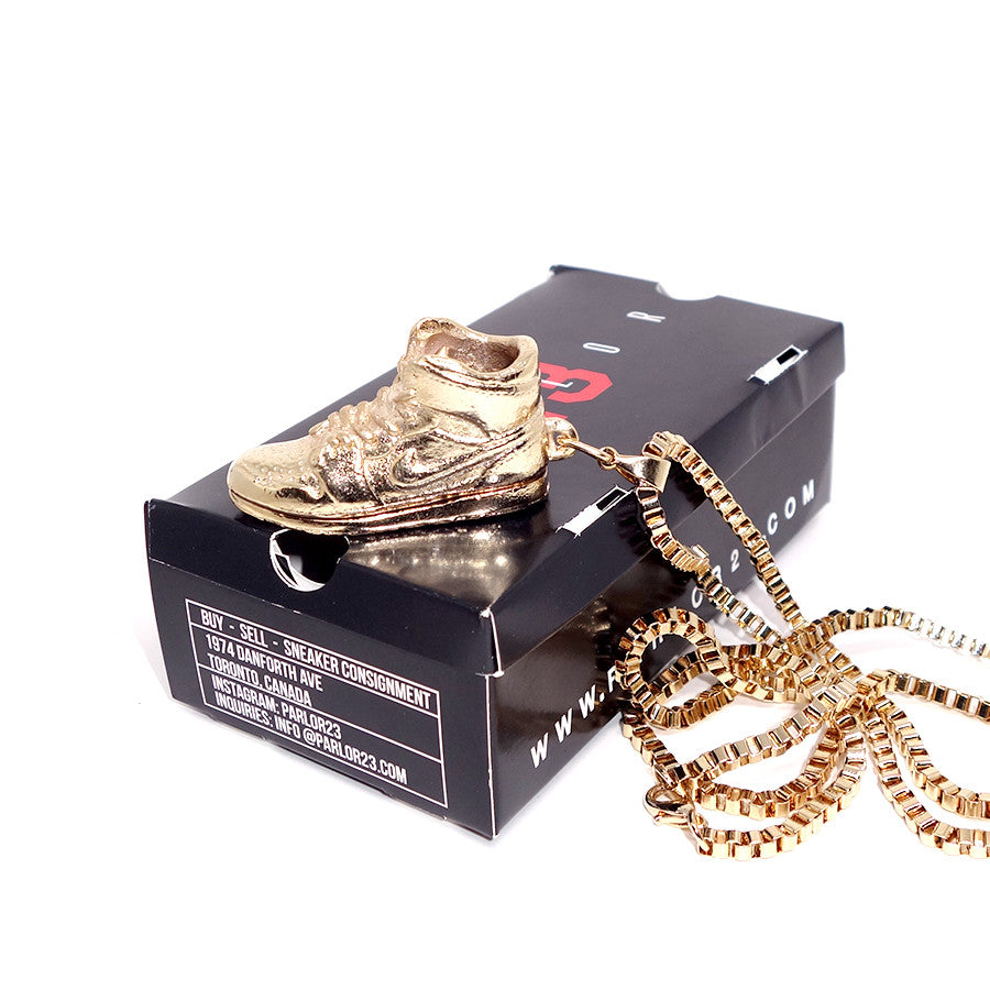 Parlor 23 "Jordan 1" Pendant & Book Link Chain