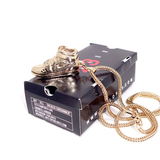 Parlor 23 "Jordan 1" Pendant & Box Link Chain