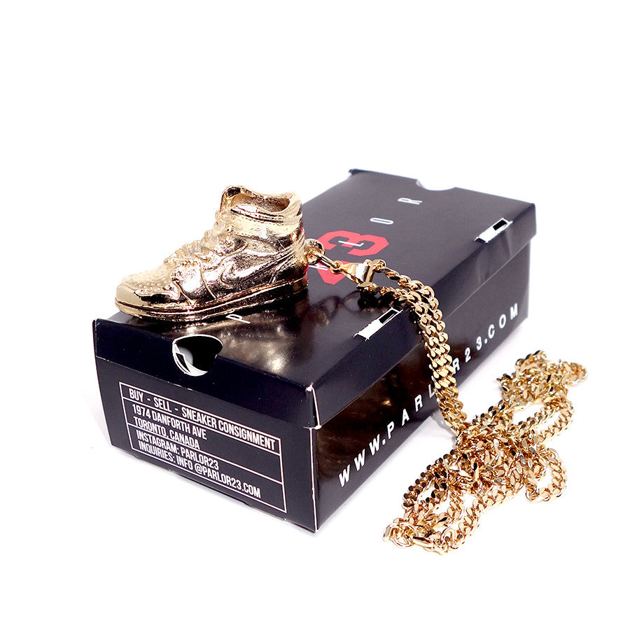 Parlor 23 "Jordan 1" Pendant & Cuban Link Chain