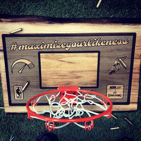 MSN Lazer "Maximize Likeness" Mini Hoop