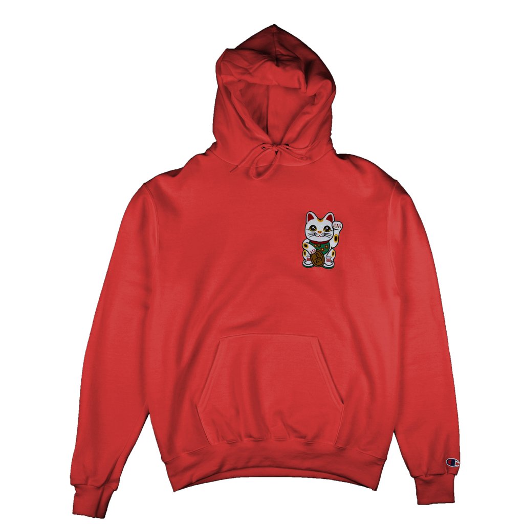 Parlor 23 X Champion Embroidered "Get that Money" Hoodie
