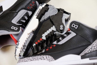 Netmagnetism Series 5 "Jordan 3 Black Cement" 2021